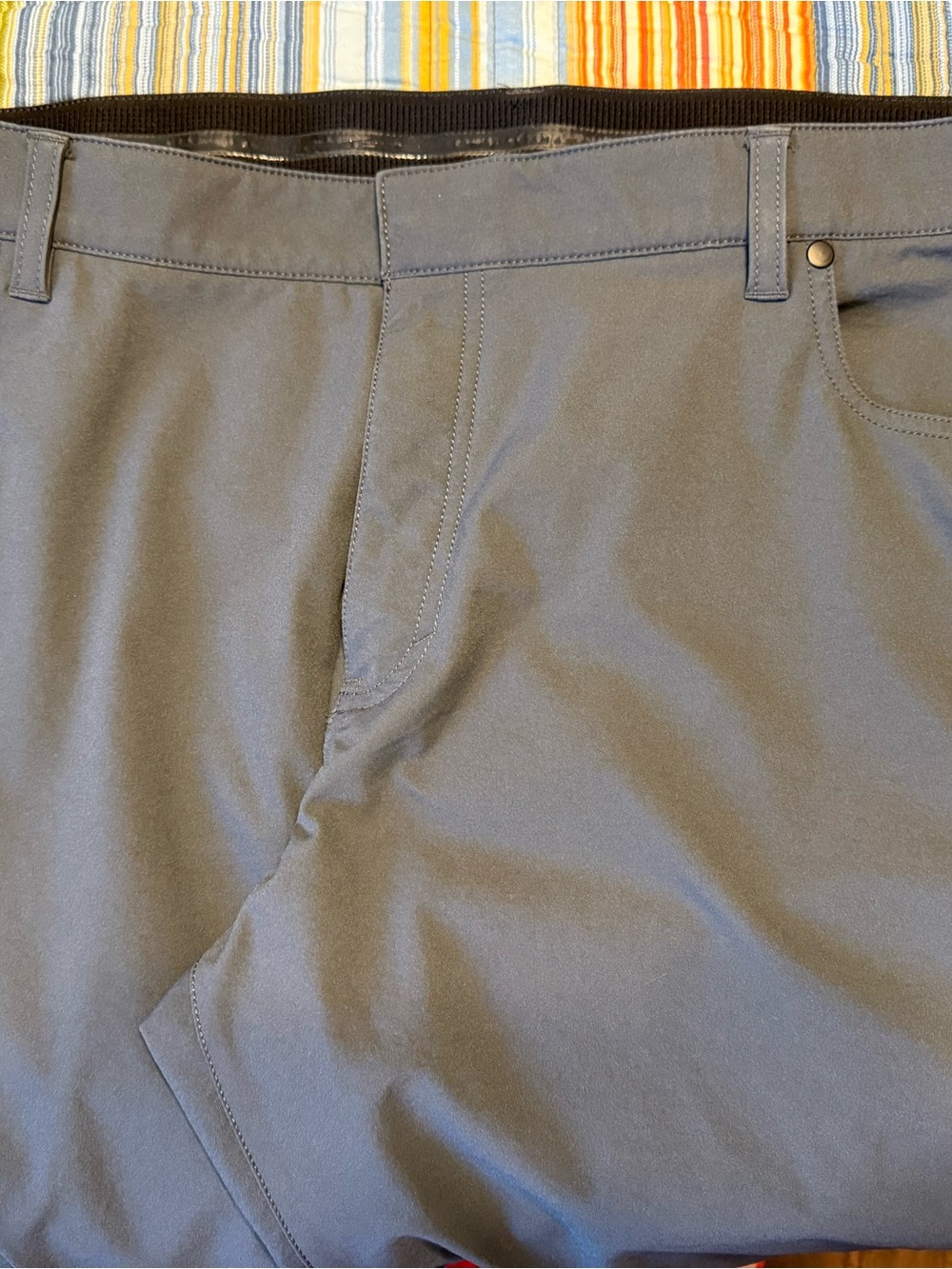 Nike Dri-FIT Slim Fit Pants Men’s 42x30 Charcoal Gray Stretch Golf - Picture 2 of 11